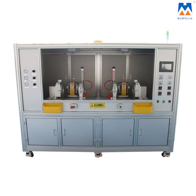 Máy hàn tấm nóng để hàn nắp cuối bộ lọc dòng lớn với hai nắp cuối