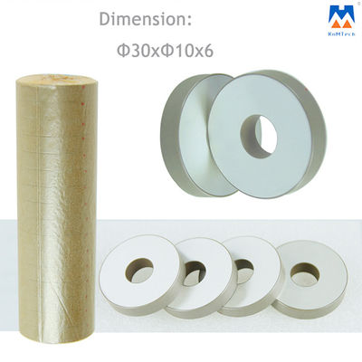 Vòng gốm áp điện PZT8 30X10X6mm cho đầu dò siêu âm