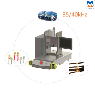 Máy hàn dây siêu âm 35kHz Thiết bị liên kết 1200W Máy hàn điểm kim loại
