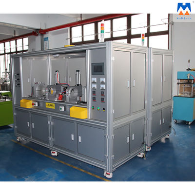 Máy hàn tấm nóng để hàn nắp cuối bộ lọc dòng lớn với hai nắp cuối