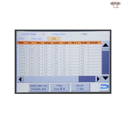 Máy hàn siêu âm nhựa 15kHz 3000W khí nén với màn hình cảm ứng màu 7 inch